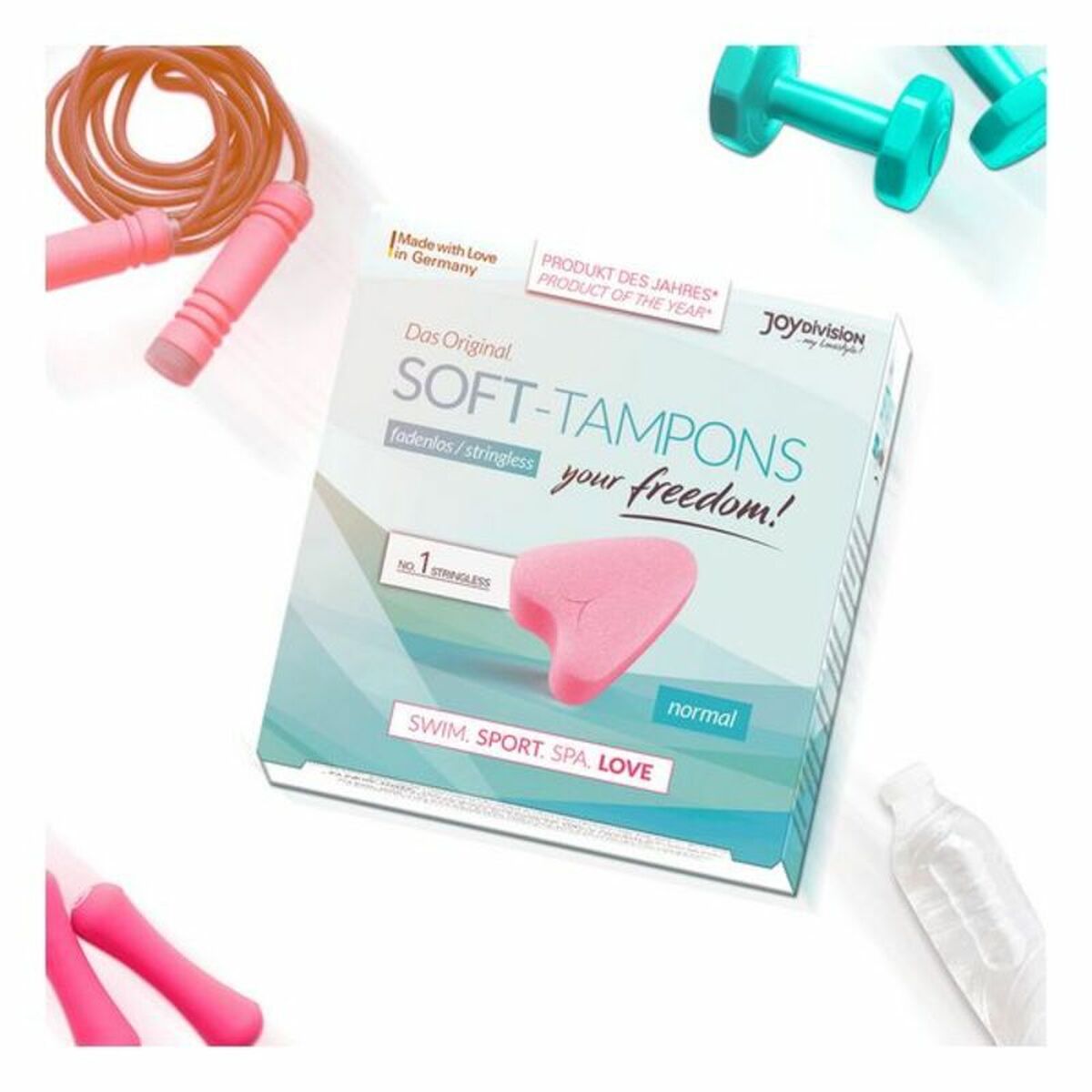 Hygienické tampóny Sport, Spa & Love Joydivision JOY133 normal 3 antal - 2