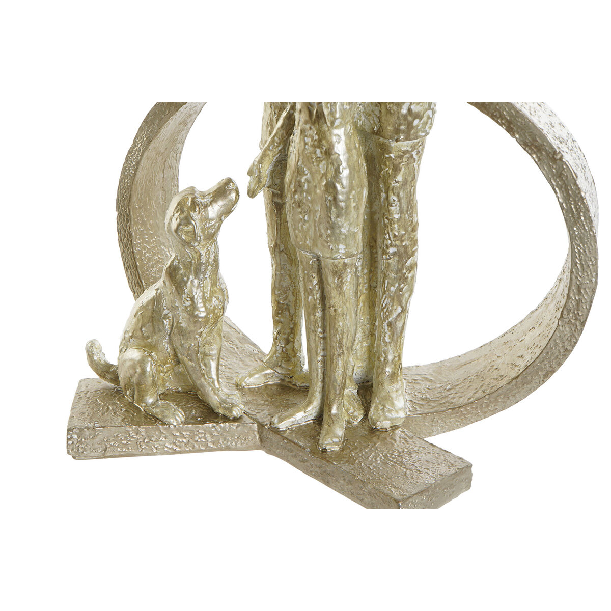 Prydnadsfigur DKD Home Decor Gyllene Harts Modern Familj (26 x 14,5 x 39 cm) - 2