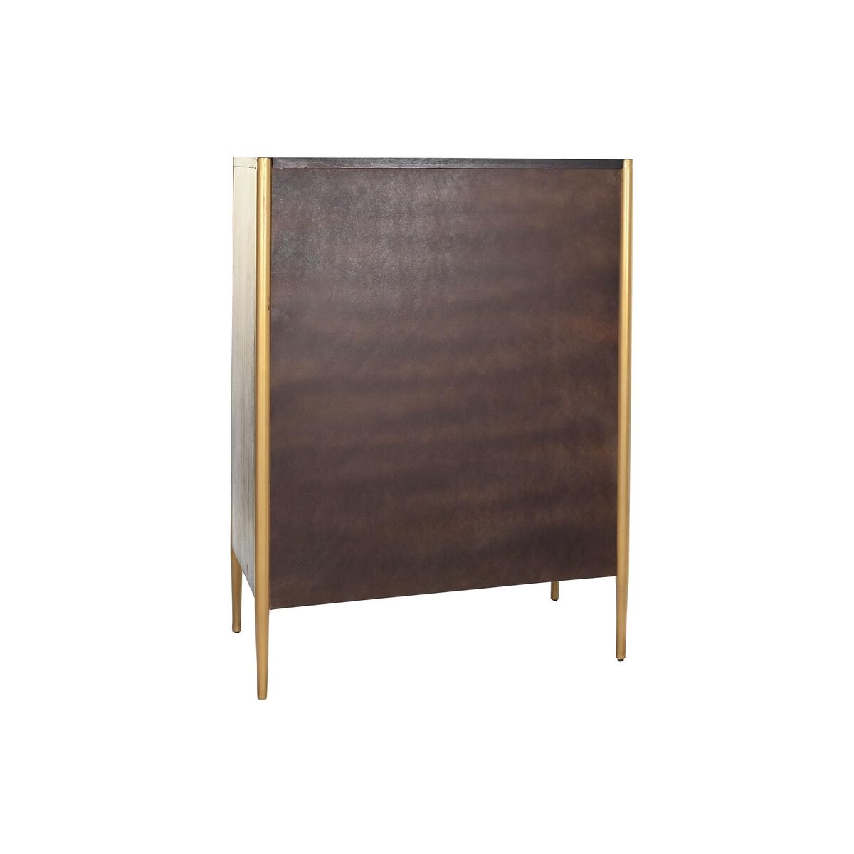 Skänk DKD Home Decor Trä Metall Svart 80 x 40 x 120 cm - 2