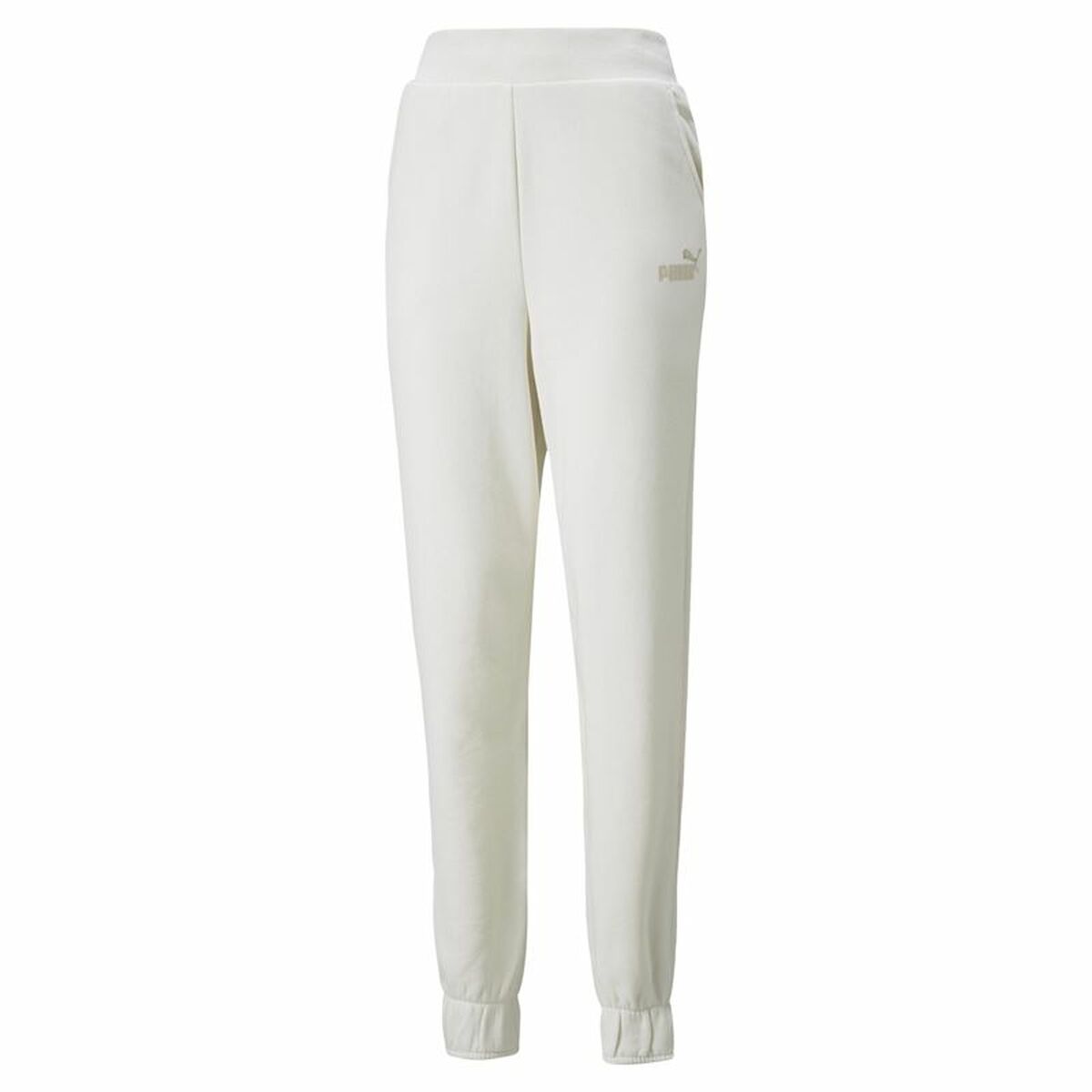 Långa träningsbyxor Puma Embroidery High Berg Vit Kvinna - 3