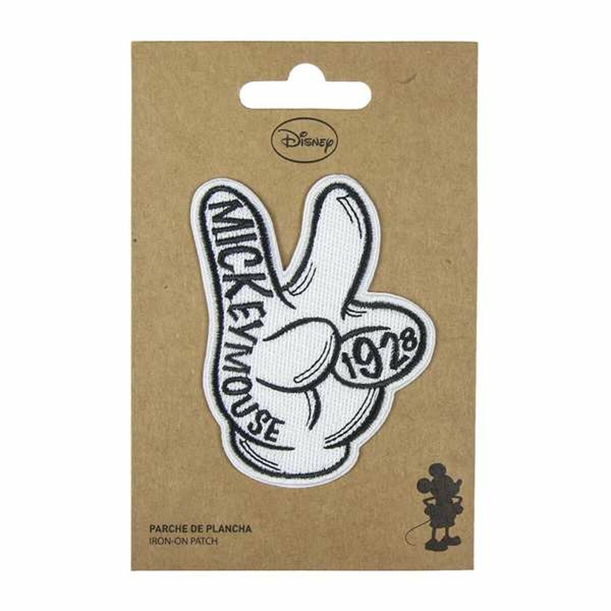 Lapp Mickey Mouse   Vit 9,5 x 14,5 cm