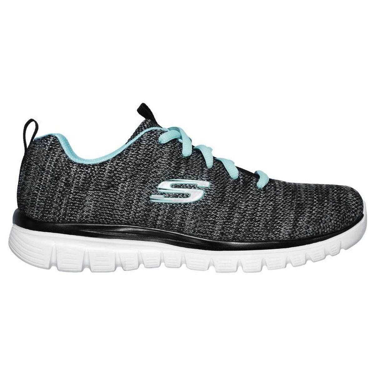 Gymnastiksko, Dam Skechers Graceful Twisted Svart - 7