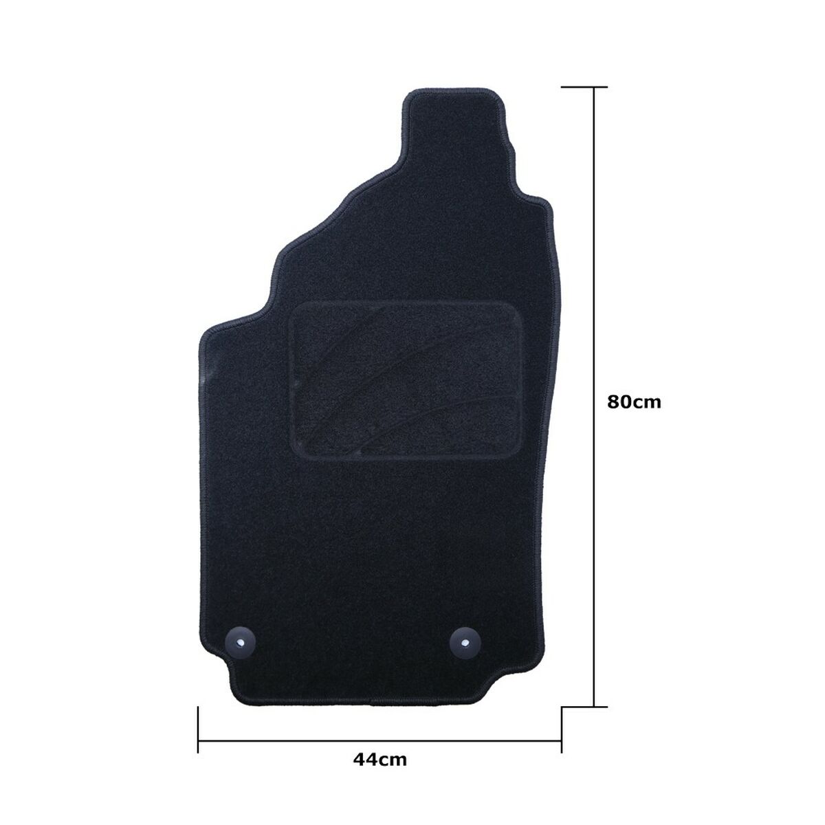 Set med bilgolvmattor OCC Motorsport OCCD0002 5 Delar - 2