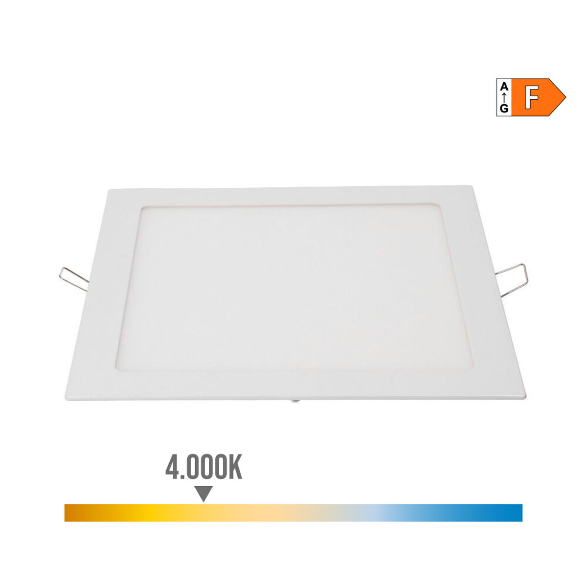 Inbyggt spotlight EDM 31584 Downlight A F 20 W 1500 lm (4000 K) - 5