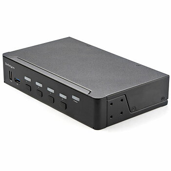 KVM-Brytare Startech SV431HU34K6 Svart