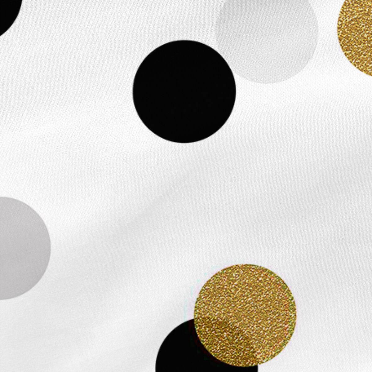 Örngott HappyFriday Blanc Golden Dots Multicolour 50 x 75 cm (2 antal) - 4