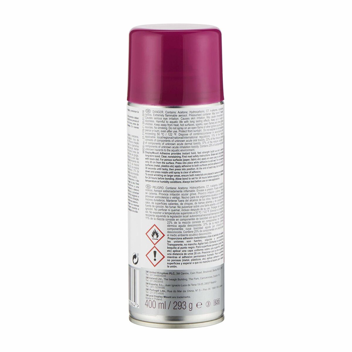 Sprejlim 3M Display Mount 400 ml Sprej - 2