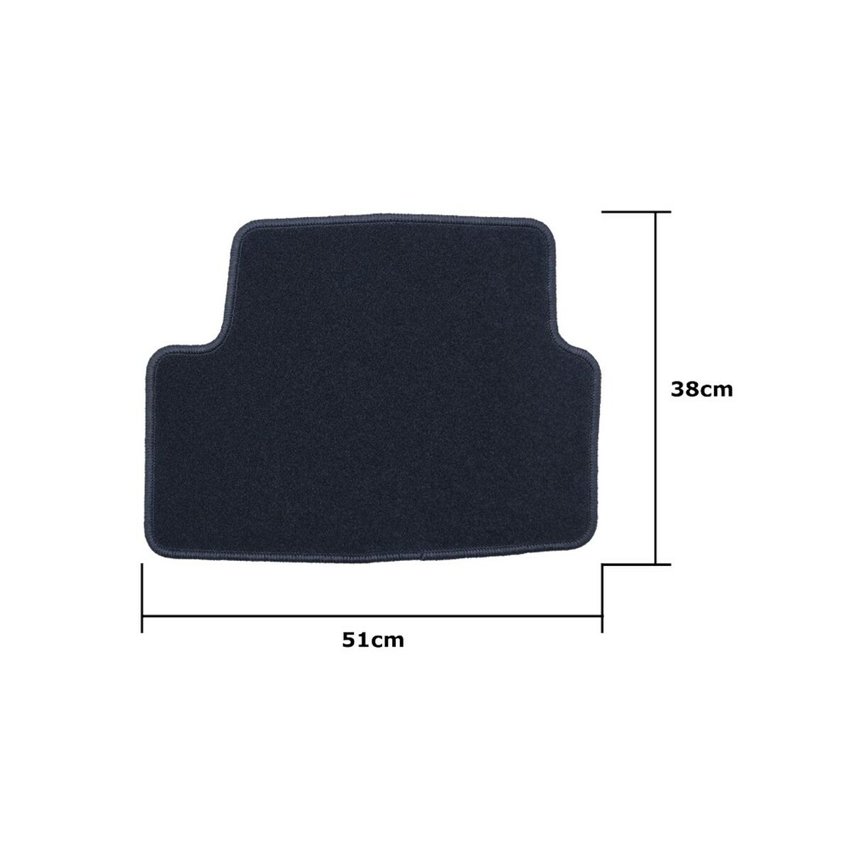 Set med bilgolvmattor OCC Motorsport OCCD0004 5 Delar - 8