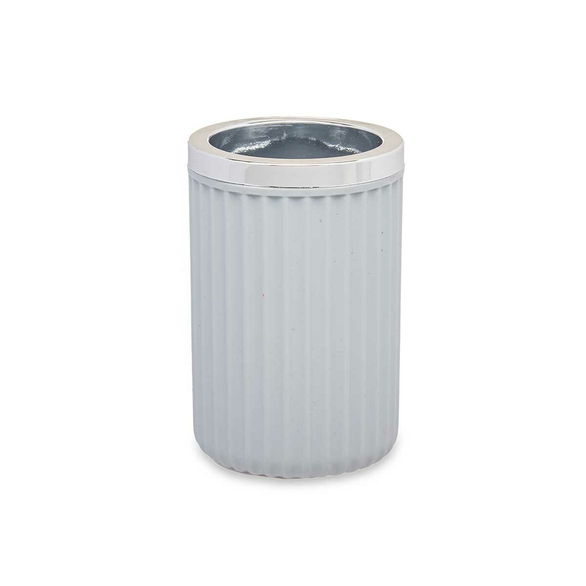 Glas Tandborsthållare Grå Plast 32 antal (7,5 x 11,5 x 7,5 cm) - 6