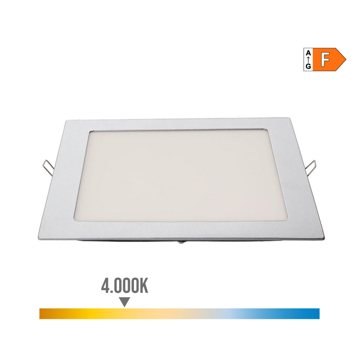 Inbyggt spotlight EDM 31585 Downlight A 20 W 1500 lm (4000 K) - 5