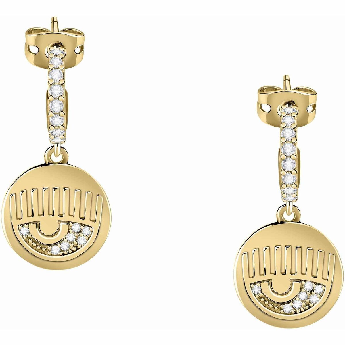 Dam örhängen Chiara Ferragni J19AUW43 Metall 2,5 cm