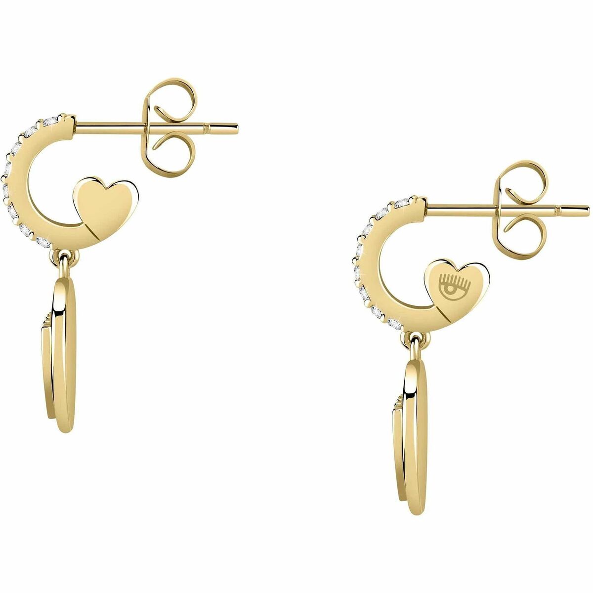 Dam örhängen Chiara Ferragni J19AUW43 Metall 2,5 cm - 2