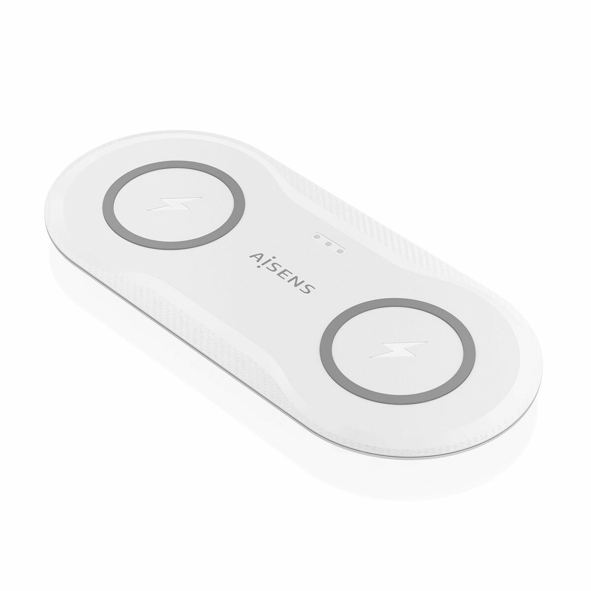 Trådlös laddare Aisens ASCH-15W2WC059-W Vit