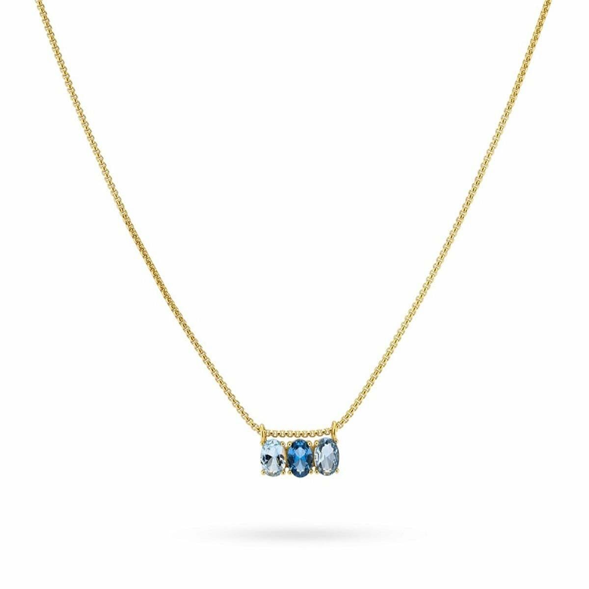 Damhalsband 24KAE 32469Y Gyllene Blå
