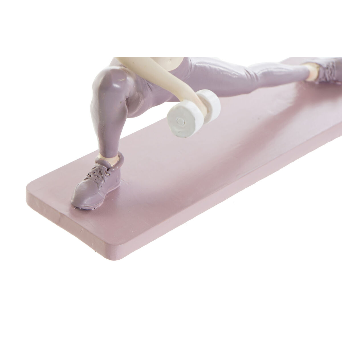 Prydnadsfigur DKD Home Decor Rosa Yoga Scandi 20 x 8 x 16,5 cm - 2