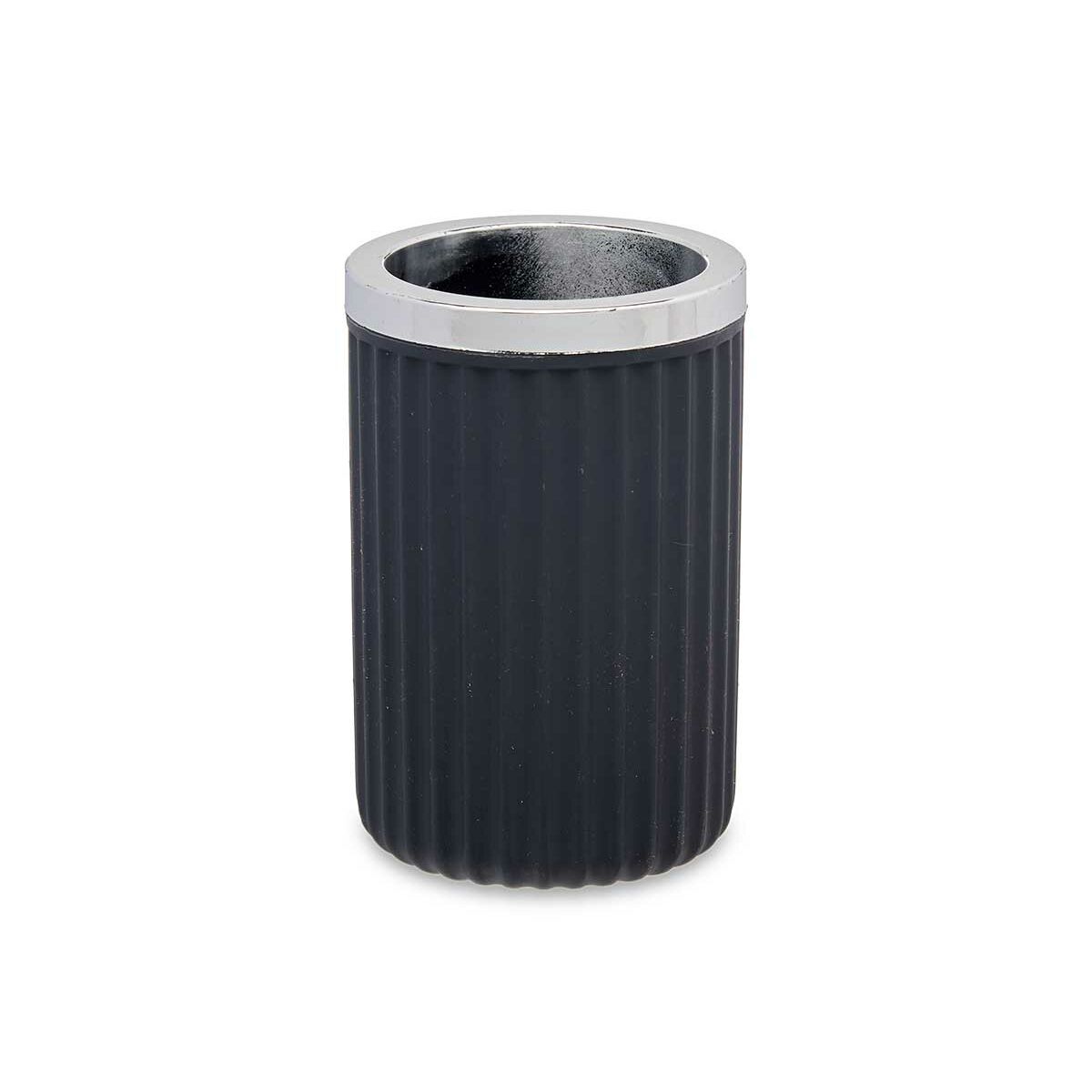 Glas Berilo 3436-3 Antracitgrå Plast 7,5 x 11,5 x 7,5 cm Tandborsthållare (32 antal) - 6