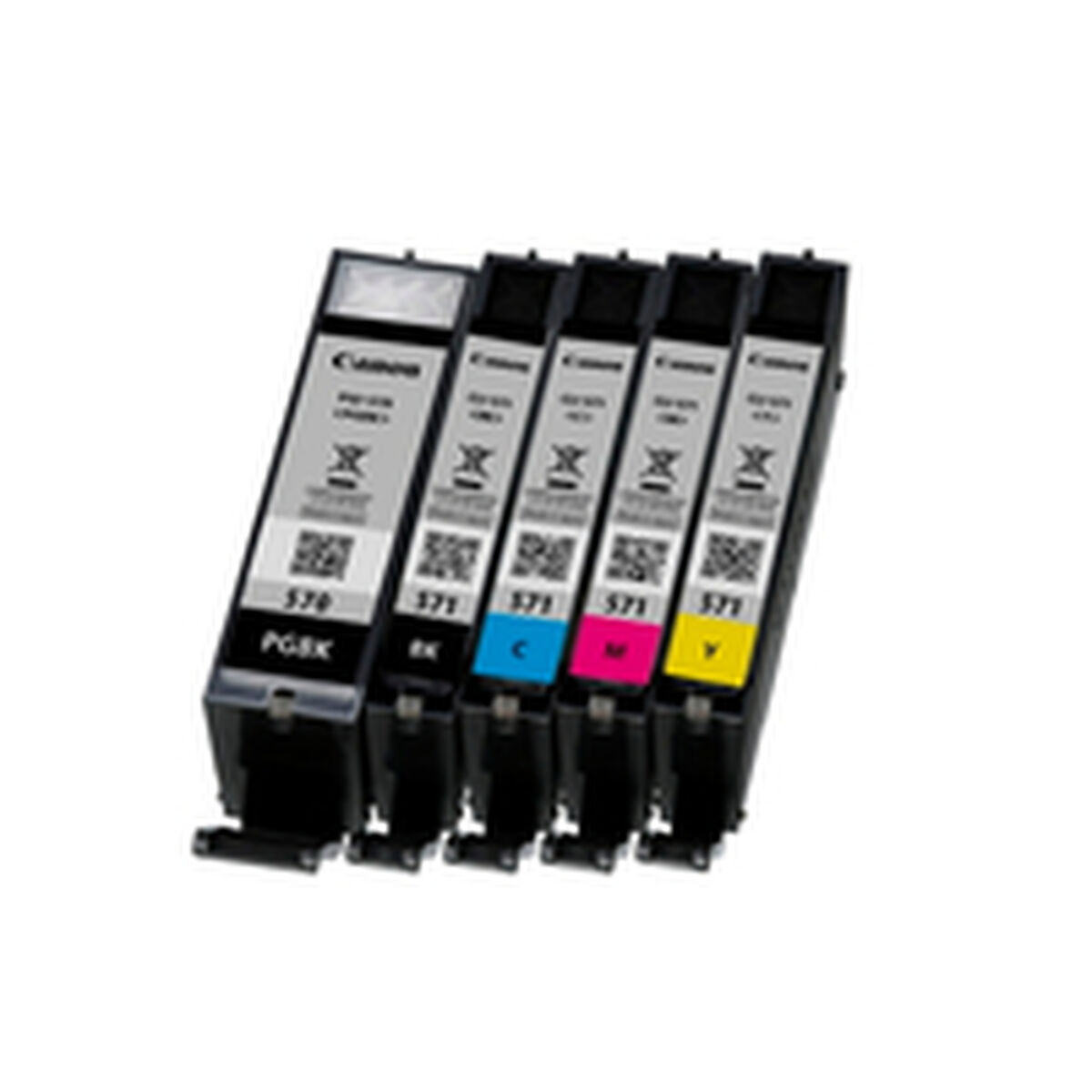 Original Bläckpatron Canon CLI-571 Multipack Grå Multicolour - 4