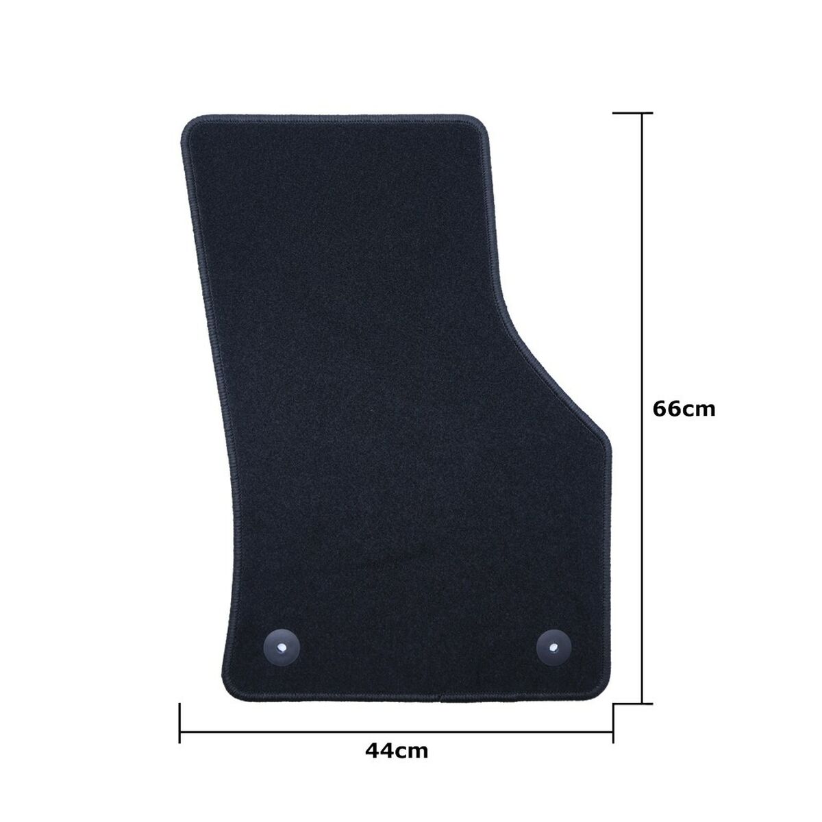 Set med bilgolvmattor OCC Motorsport OCCD0008 5 Delar - 7