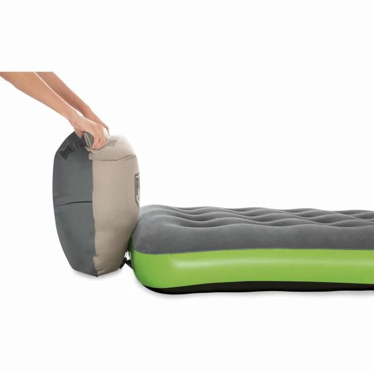 Bestway Junior Säng Enkel Roll & Relax 188x99x22 cm Hopfällbar och Camping 67619 - 2
