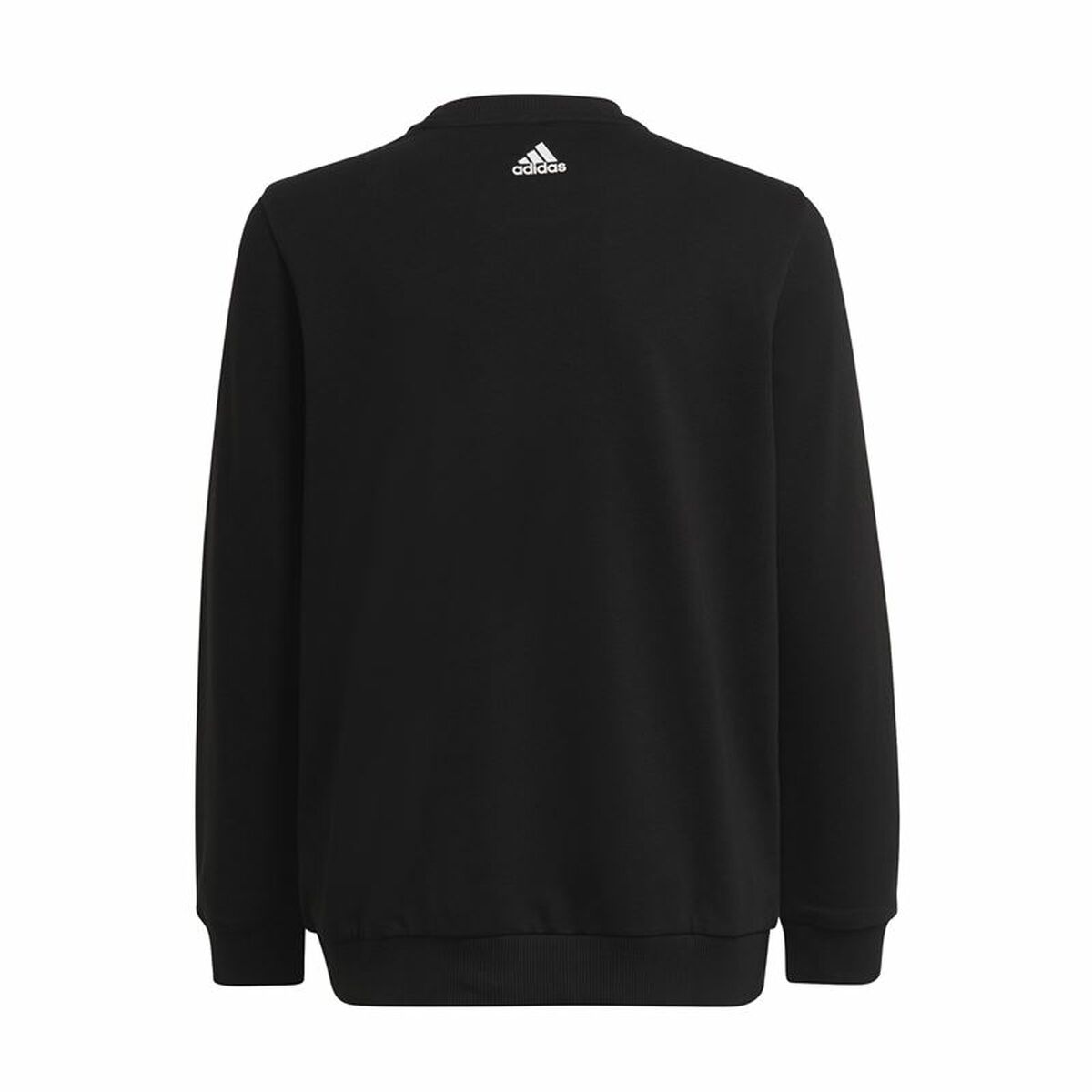 Tröja utan huva Barn Adidas Sweat Logo Svart - 2