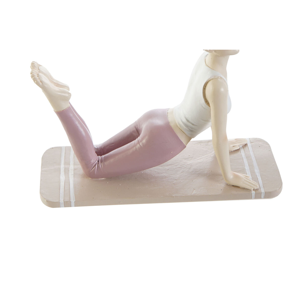 Prydnadsfigur DKD Home Decor Rosa Yoga Scandi 16 x 6 x 13 cm - 5