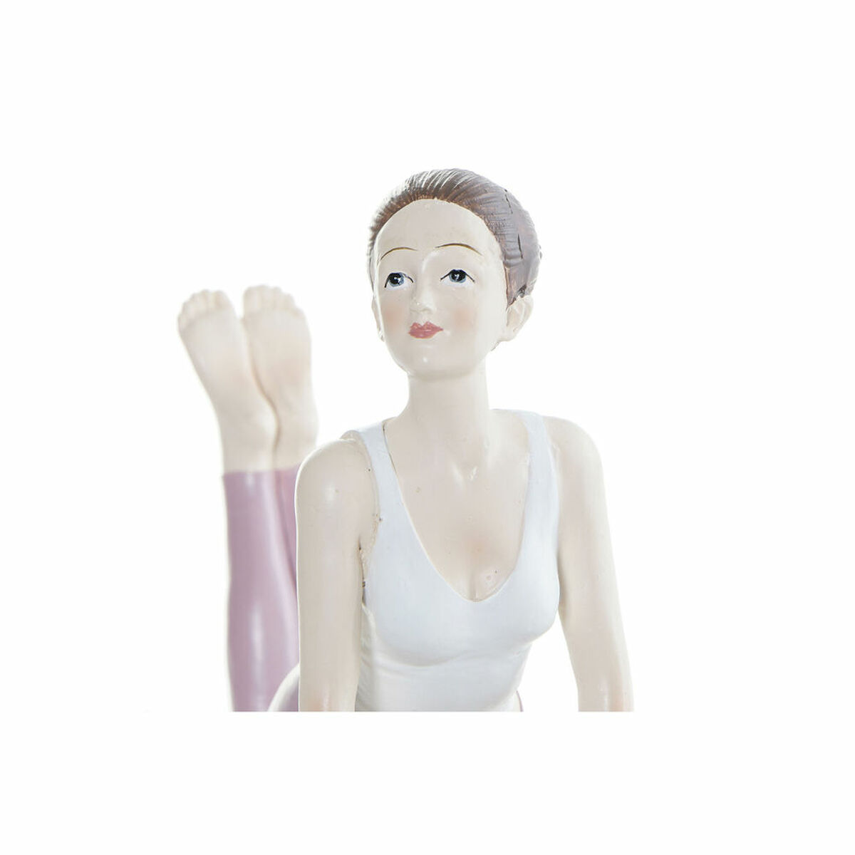 Prydnadsfigur DKD Home Decor Rosa Yoga Scandi 16 x 6 x 13 cm - 6