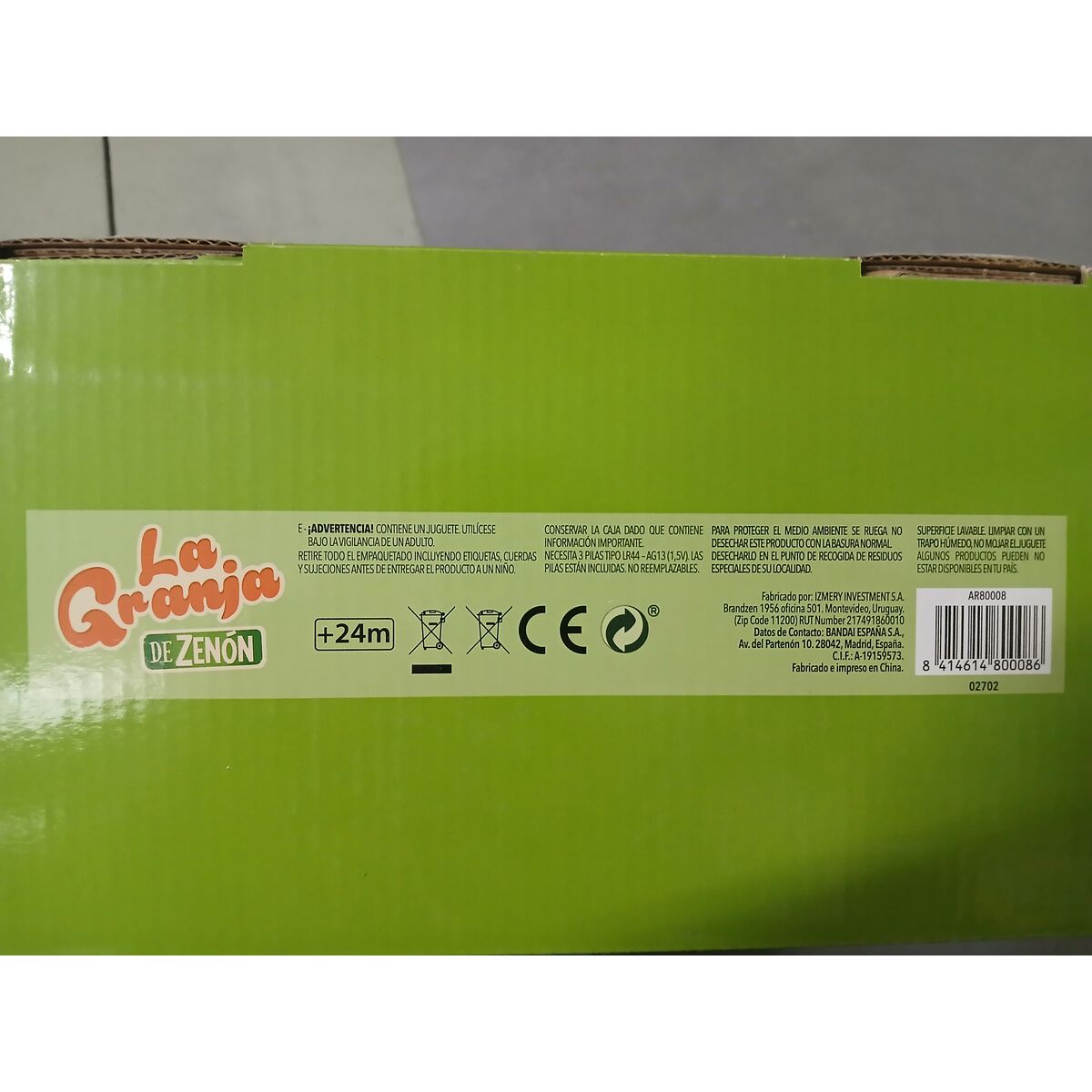 Musikalisk Plyschdocka Bandai La Granja de Zenón Potranca Margarita 30 cm - 4