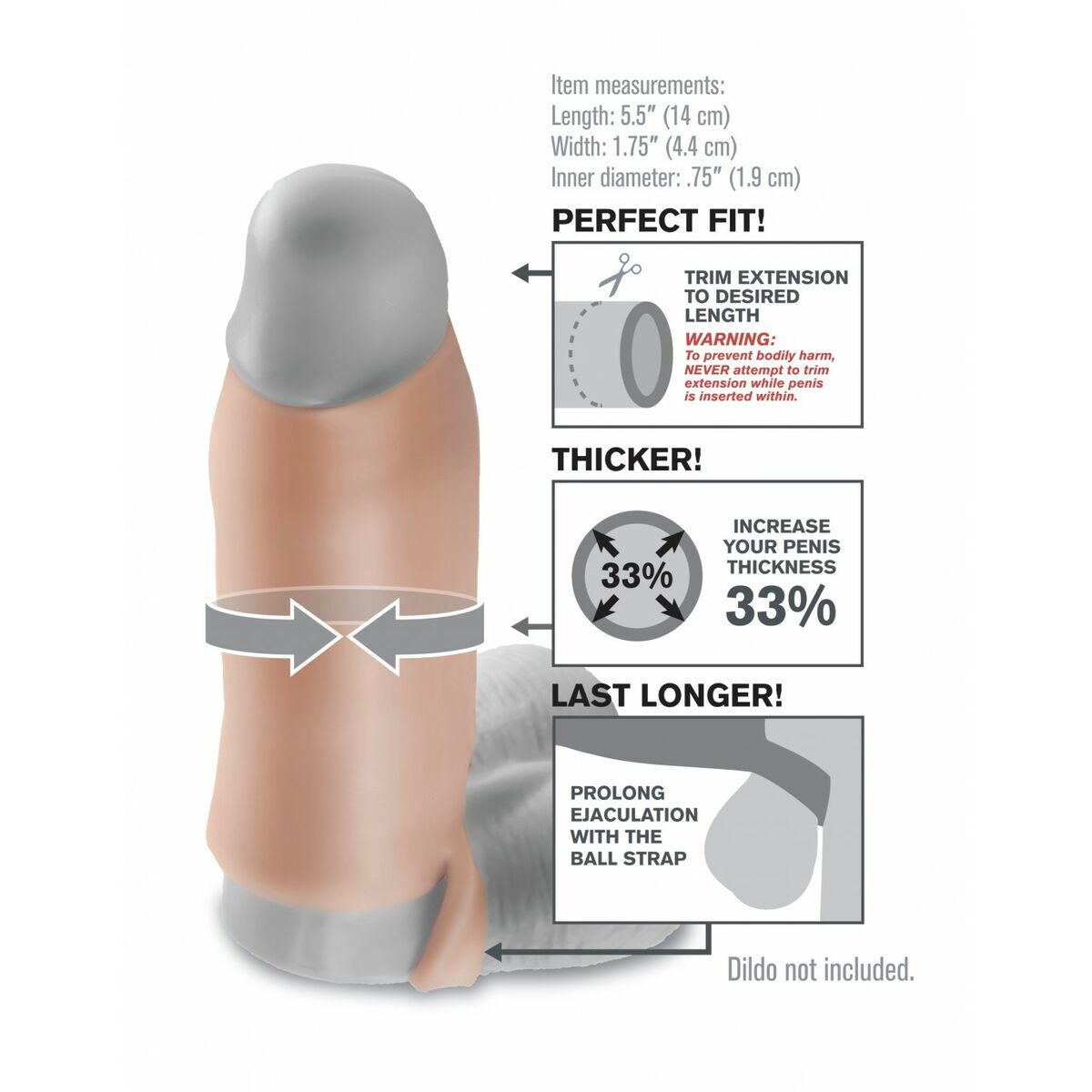 Erotiskt spel Pipedream Fantasy X-Tensions - 3