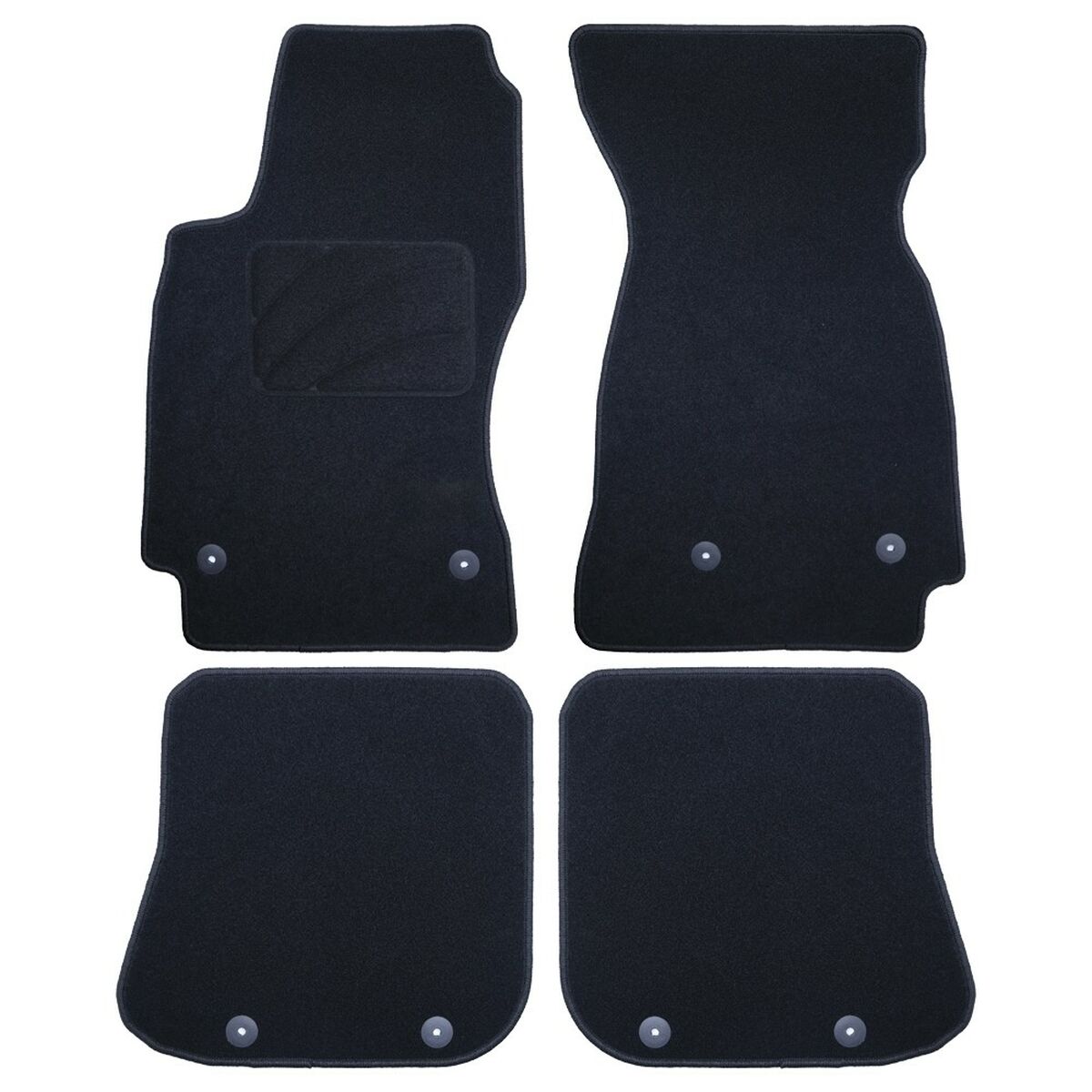 Set med bilgolvmattor OCC Motorsport OCCD0011 5 Delar