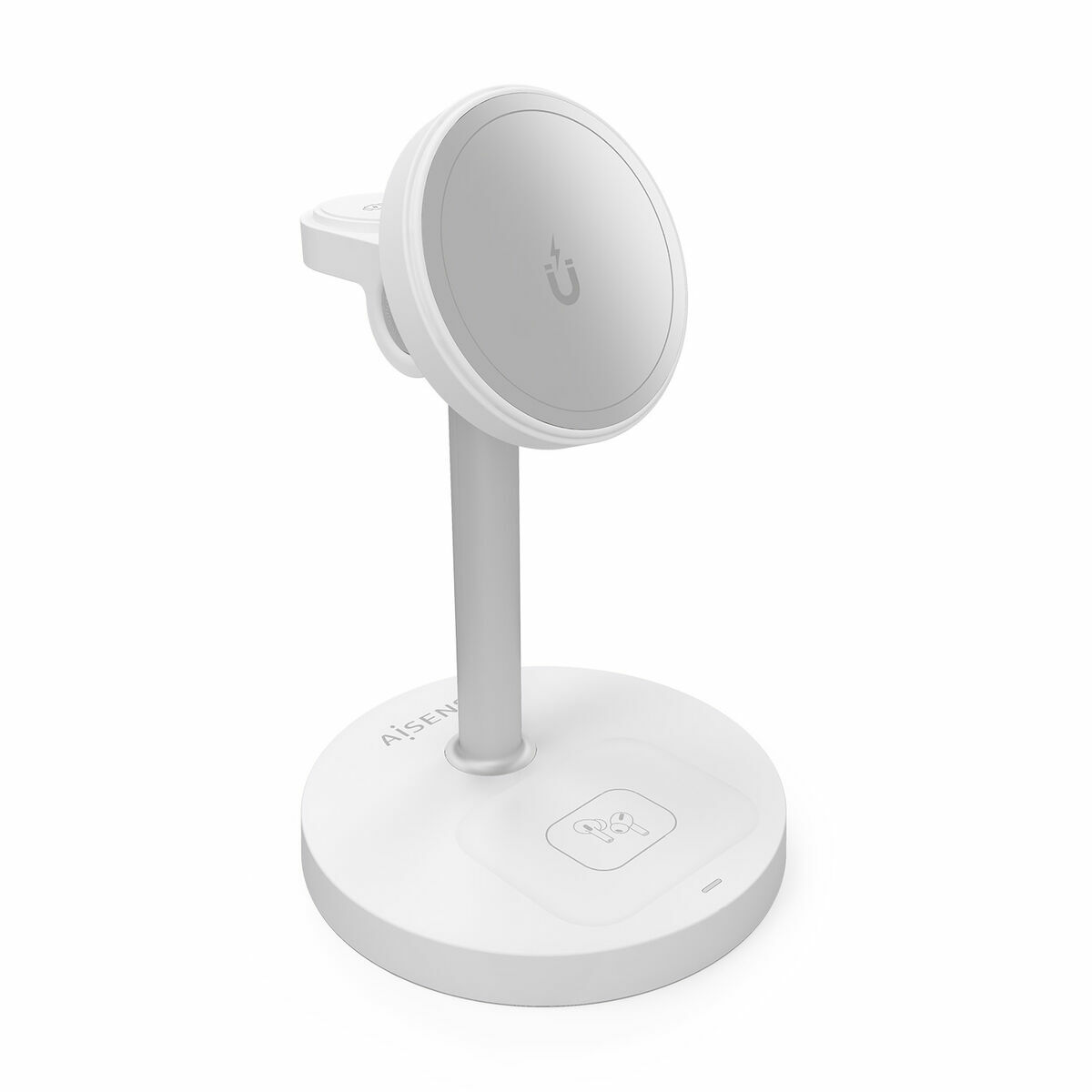 Trådlös laddare Aisens ASCH-15W3WC065-W Vit 15 W - 3