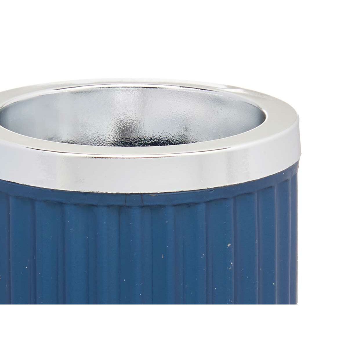 Glas Tandborsthållare Blå Plast 32 antal (7,5 x 11,5 x 7,5 cm) - 2