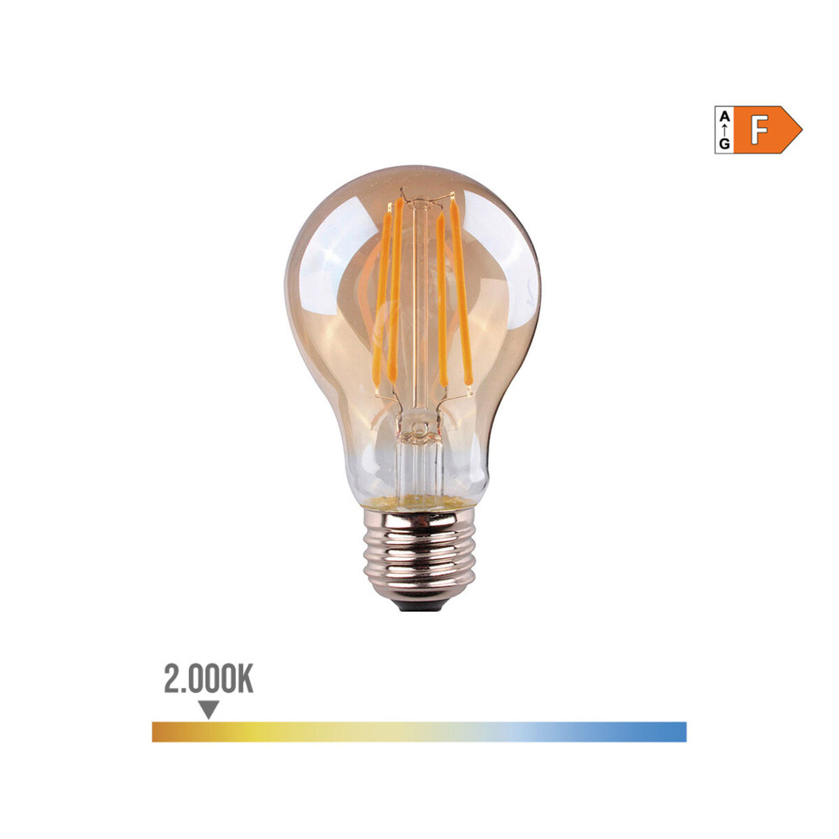 LED-lampa EDM 98625 F 6 W 45 W E27 500 lm 6 x 10,6 cm (2000 K) - 5