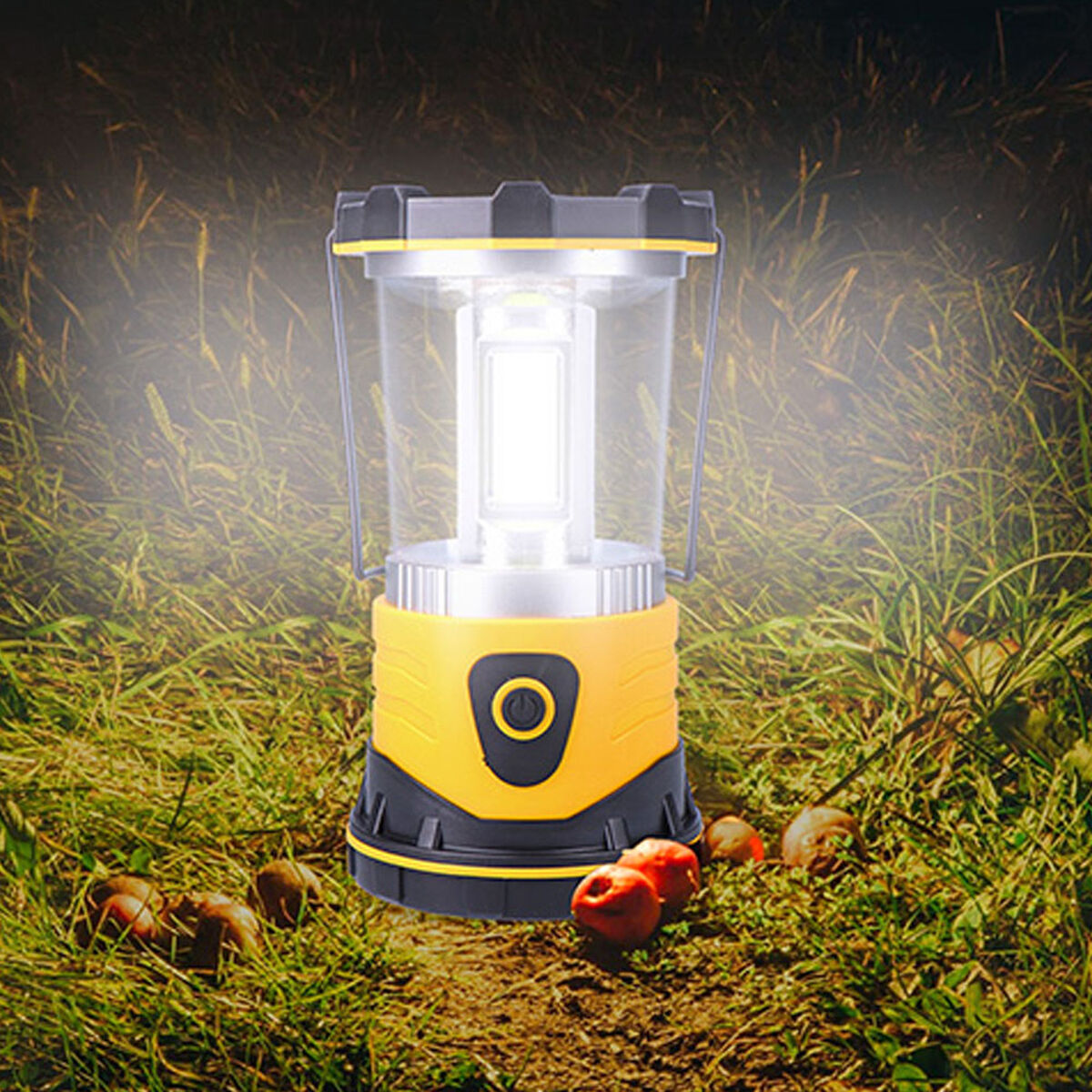 LED-lykta EDM 36147 Gul 9 W 1200 Lm Klassiskt Camping - 7