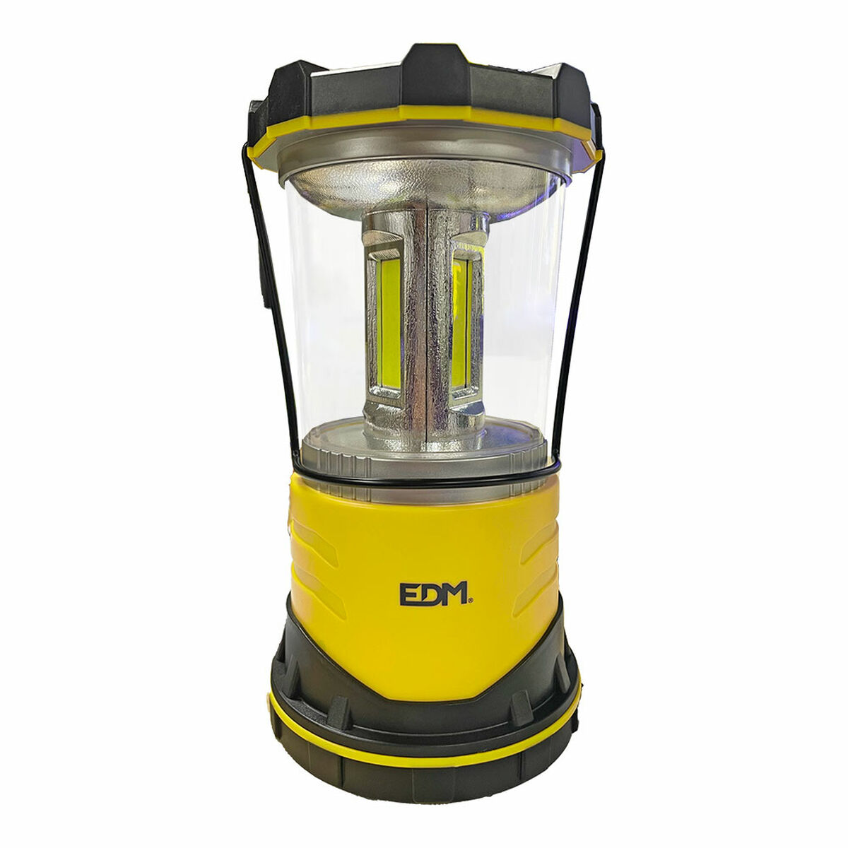 LED-lykta EDM 36147 Gul 9 W 1200 Lm Klassiskt Camping - 4