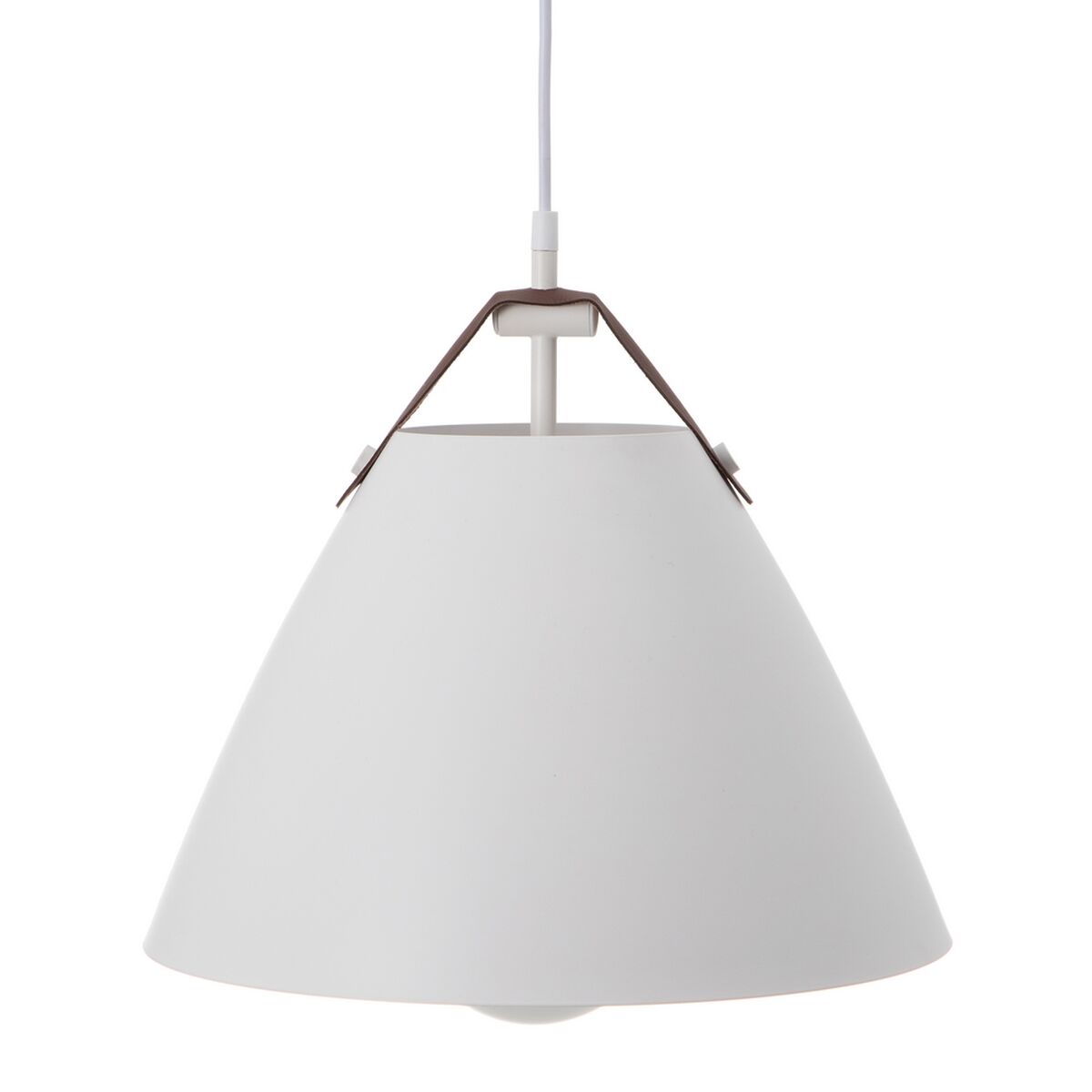 Taklampa Metall Vit Ø 13 cm 36 x 36 x 38 cm