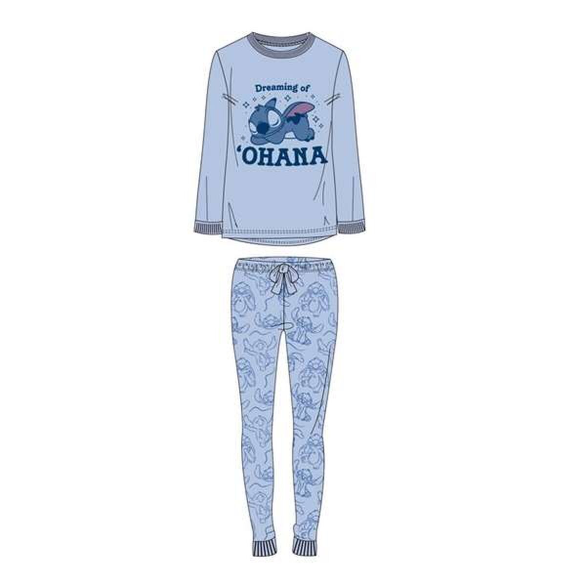 Pyjamas Stitch Ljusblå - 2