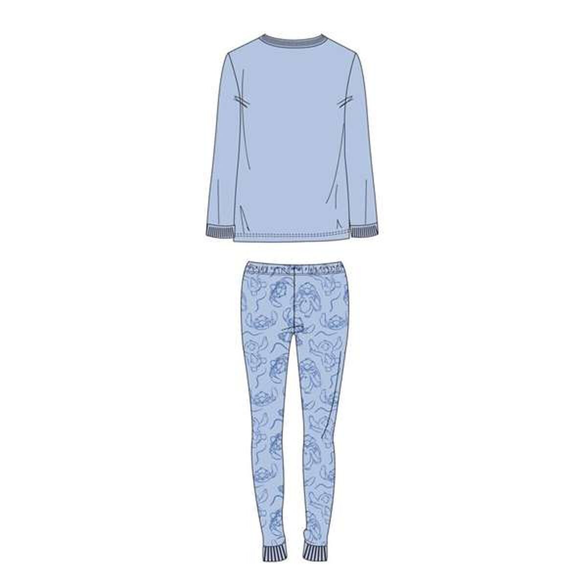 Pyjamas Stitch Ljusblå - 3