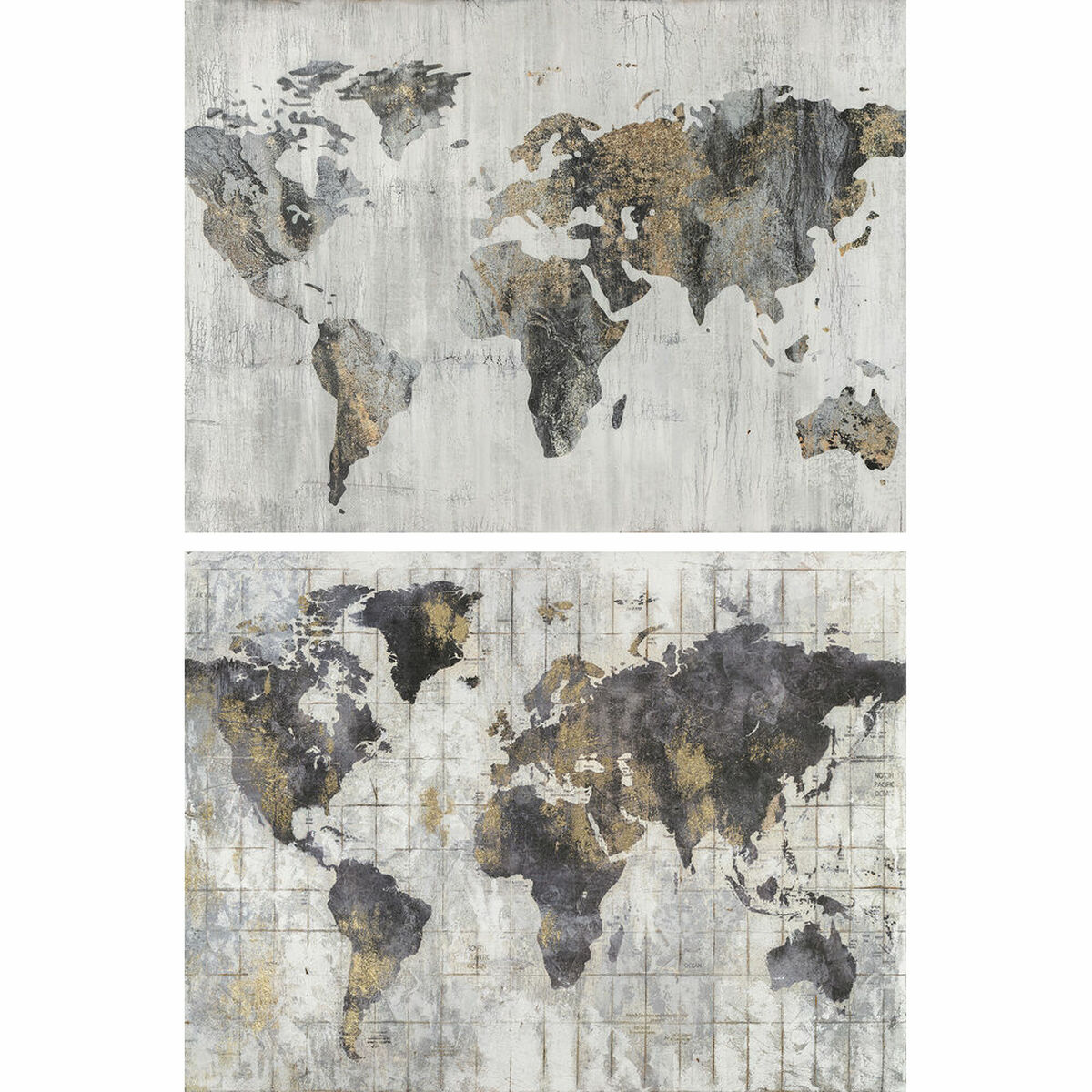 Kanvas DKD Home Decor Furu Kanvas 120 x 4 x 90 cm - 3