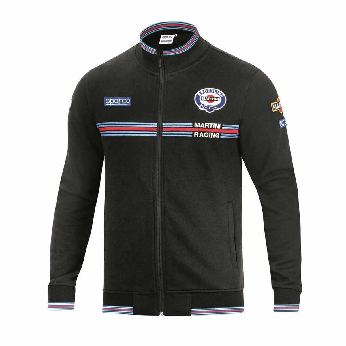 Tröja utan huva Herr Sparco MARTINI RACING Svart Storlek XL - 3