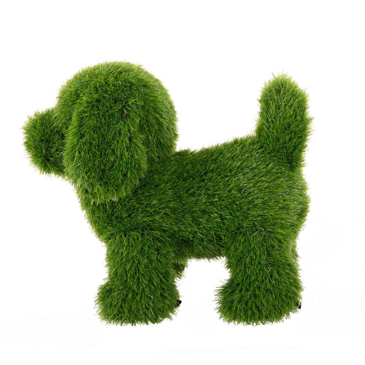 Prydnadsfigur polypropen Konstgräs Hund 23 x 35 x 33 cm - 9