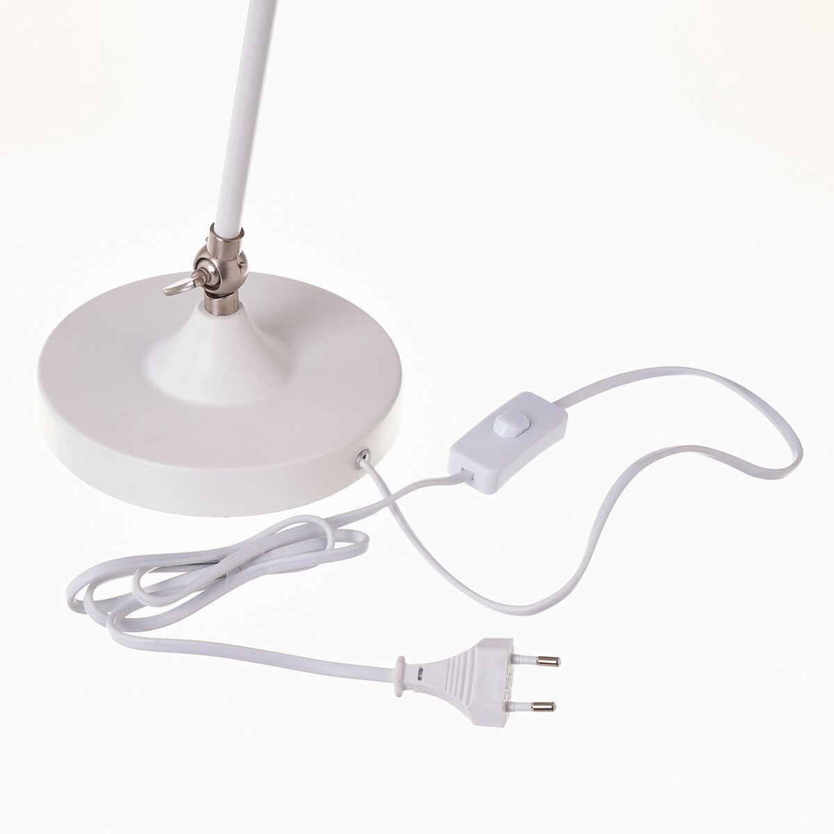 Flexo/skrivbordslampa Vit Metall 25 W 27 x 16 x 52 cm - 5