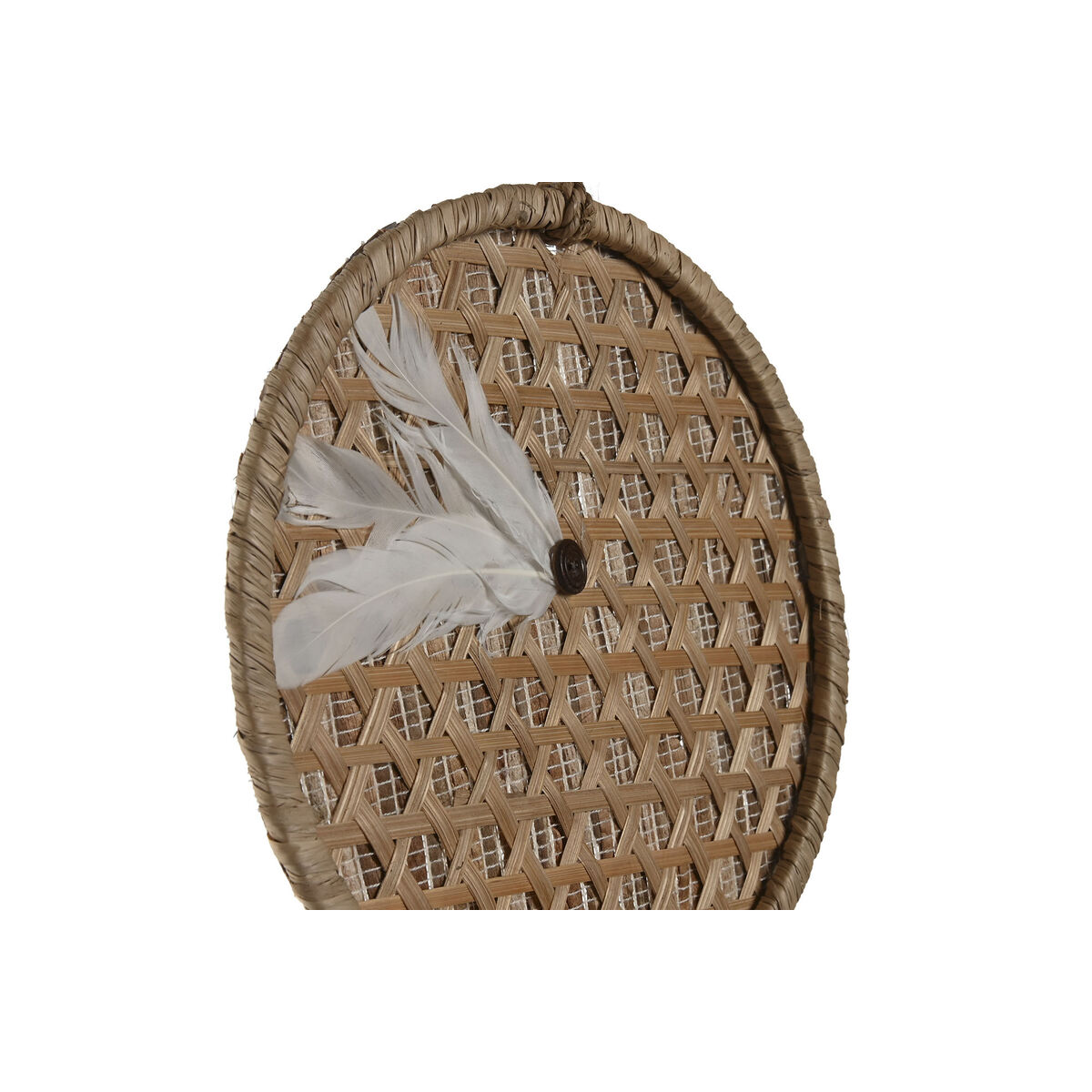Prydnadsfigur Home ESPRIT Naturell 27 x 1 x 63 cm (2 antal) - 2