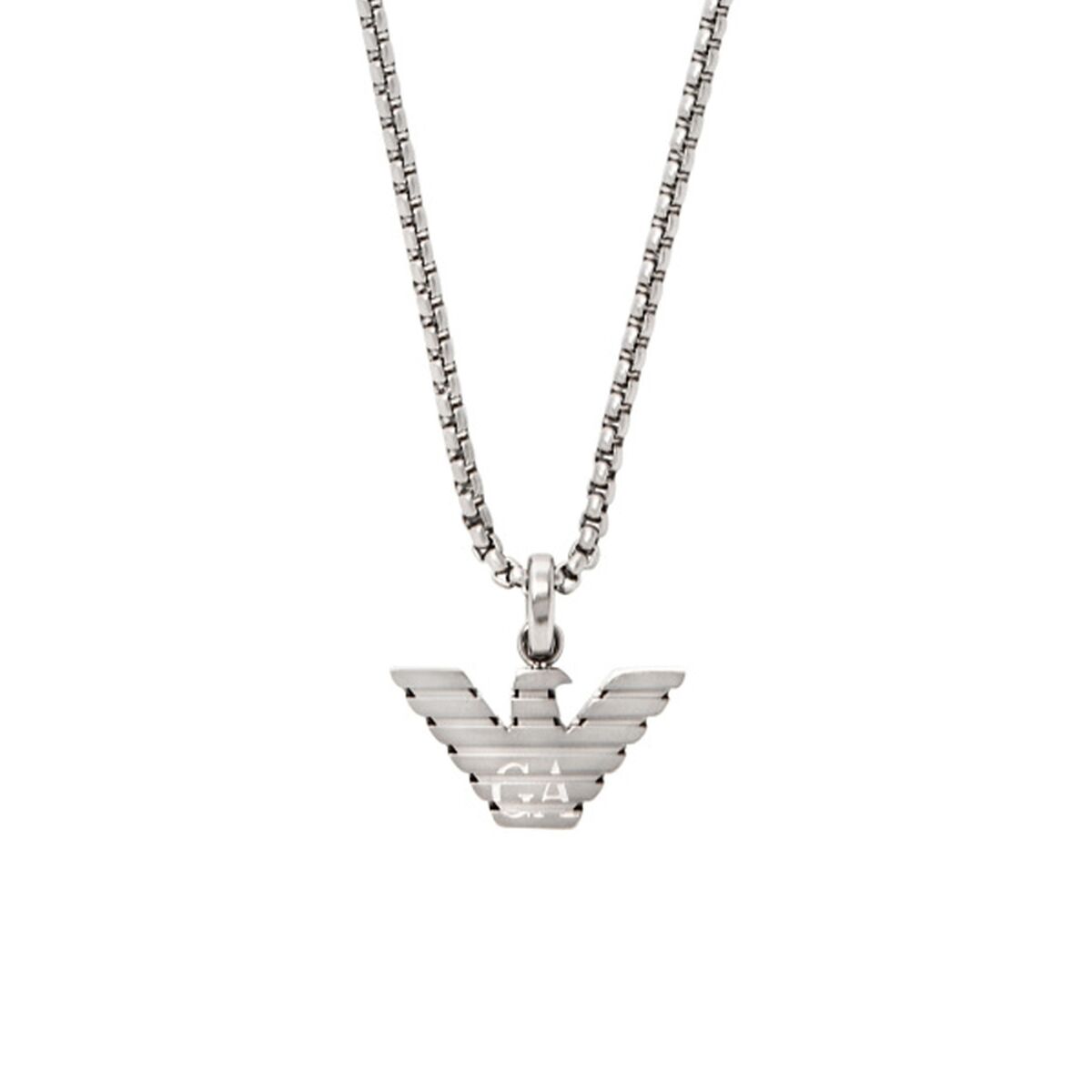 Herrhalsband Emporio Armani EGS3169040 Silvrig