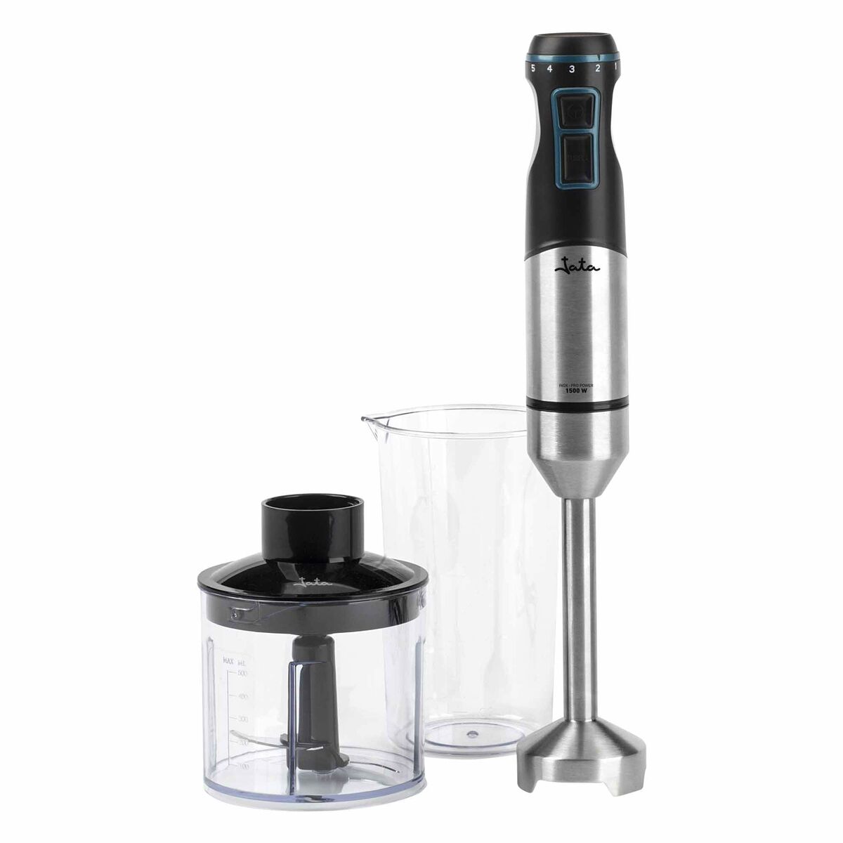 Multifunktionell handmixer med tillbehör JATA JEBT1791 Svart 1500 W
