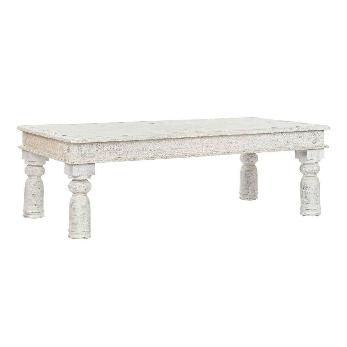 Soffbord Home ESPRIT Vit Trä 150 x 76 x 48 cm