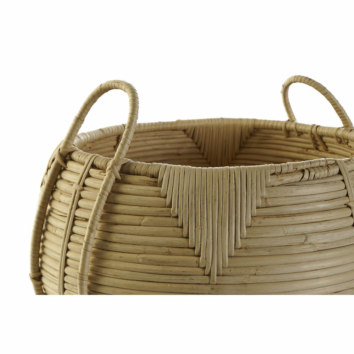 Korg - set DKD Home Decor Rattan Bali (2 pcs) (25 x 25 x 22 cm) (35 x 35 x 37 cm) - 4