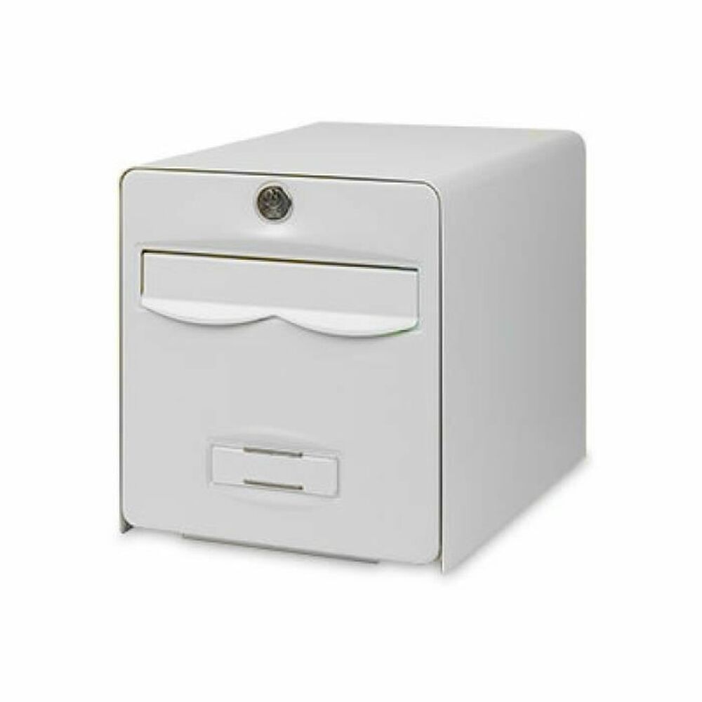 Brevlåda Burg-Wachter   Vit Galvaniserat stål