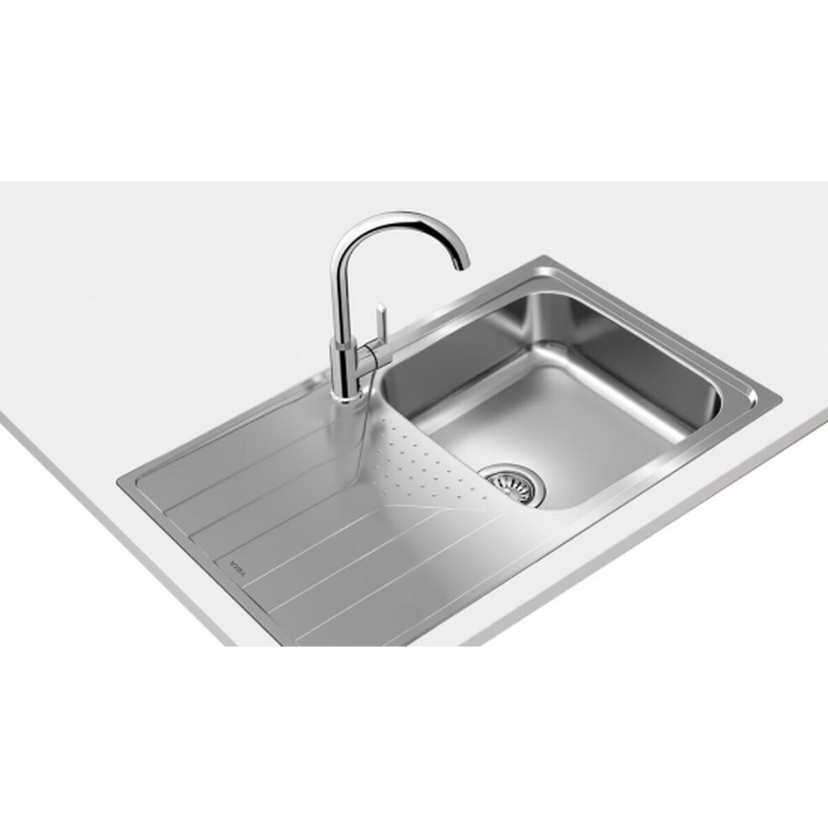 Diskho enkel Teka 115110023 Stål