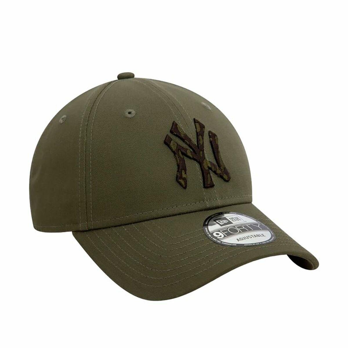 Keps New Era SEASONAL INFILL 9FORTY New York Yankees Oliv One size