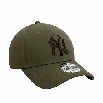 Keps New Era SEASONAL INFILL 9FORTY New York Yankees Oliv One size